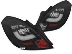SW-Celis LED Rckleuchten Opel Corsa D 06-14 3Trer Black/clear Lightbar
