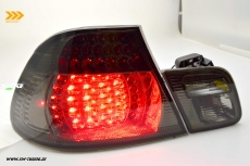 SW-Light LED Rckleuchten fr 3er BMW E46 Coup 98-03 smoke 4teilig mit dynamischer Blinker
