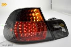 SW-Light LED Rckleuchten fr 3er BMW E46 Coup 98-03 smoke 4teilig mit dynamischer Blinker