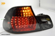 SW-Light LED Rckleuchten fr 3er BMW E46 Coup 98-03 smoke 4teilig mit dynamischer Blinker