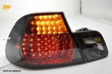 SW-Light LED Rckleuchten fr 3er BMW E46 Coup 98-03 smoke 4teilig mit dynamischer Blinker