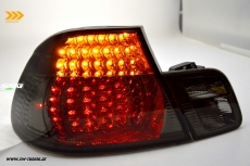 SW-Light LED Rckleuchten fr 3er BMW E46 Coup 98-03 smoke 4teilig mit dynamischer Blinker