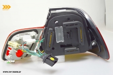 SW-Light LED Rckleuchten fr 3er BMW E46 Coup 98-03 red/crystal 4teilig mit dynamischer Blinker