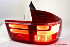 SW-Celi LED taillights BMW X5 E70 06-13 red Lightbar