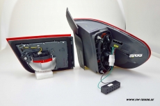 SW-Celi LED taillights BMW X5 E70 06-13 red Lightbar