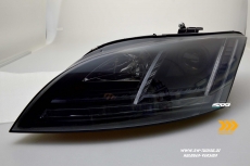 SW-Tube Scheinwerfer fr Audi TT 8J 06-14 mit LED dynamischer Blinker black