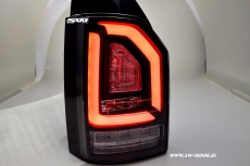 SW-Celi LED Rckleuchten fr VW T6 Typ SG 16-20 Black/clear mit Wischblinker fr Werks LED