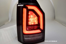 SW-Celi LED Rckleuchten fr VW T6 Typ SG 16-20 Black/clear mit Wischblinker fr Werks LED