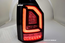 SW-Celi LED Rckleuchten fr VW T6 Typ SG 16-20 Black/clear mit Wischblinker fr Werks LED