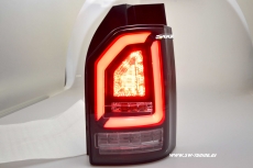 SW-Celis LED taillights for VW T6 Type SG 2016-2020 Tailgate black / clear dynamic indicator