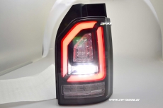 SW-Celis LED taillights for VW T6 Type SG 2016-2020 Tailgate black / clear dynamic indicator