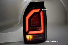 SW-Celis LED taillights for VW T6 Type SG 2016-2020 Tailgate black / clear dynamic indicator