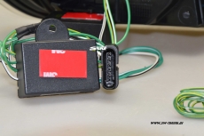 SWCeli LED Rckleuchten fr 3er BMW F30 Limo 12-18 Black/clear silver LED Lightbar