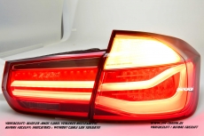 SWCeli LED Rckleuchten fr 3er BMW F30 Limo 12-18 red LED Lightbar