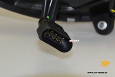 SW-DRLTube Scheinwerfer VW T5 GP Facelift Typ 7H 09-14 LED Tagfahrlicht Wischblinker chrom