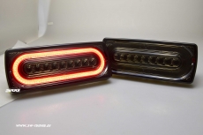 SW-Celi Voll LED Rckleuchten fr Mercedes G-Klasse W463 90-12 smoke