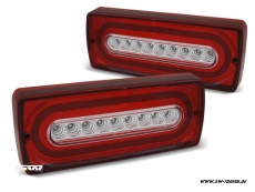 SW-Celi Voll LED Rckleuchten fr Mercedes G-Klasse W463 90-12 red