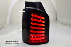 SW-Celis LED taillights VW T5 Type 7H 7E 03-15 Black/smoke Lightbar twindoors