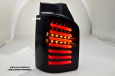 SW-Celis LED taillights VW T5 Type 7H 7E 03-15 Black/smoke Lightbar twindoors