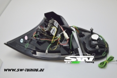 SW-Celi LED Rckleuchten fr VW Golf 5 03-09 White-Lightbar black/clear