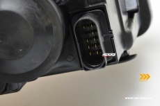 SW-DRLtube Scheinwerfer VW Golf VI 08-12 Dynamischer Blinker LED TFL U-Lighttube chrom