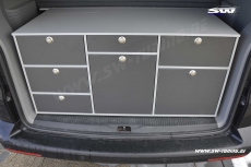 SW-Camper rear kitchen VANESS for VW T5 / T6 Transporter / Caravelle
