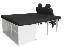 SW-Camper Schlafsystem zur Heckkche VANESS fr VW T5 / T6  Transporter / Caravelle Lang