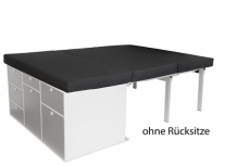 SW-Camper Schlafsystem zur Heckkche VANESS fr VW T5 / T6  Transporter / Caravelle Lang