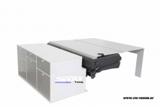 SW-Camper Schlafsystem zur Heckkche VANESS fr VW T5 / T6 mit 3er Sitz Transporter / Caravelle Kurz