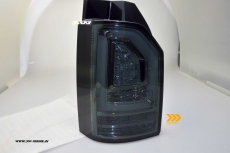 SW-Celi LED Rckleuchten fr VW T6 Typ SG 16-20 smoke mit Wischblinker fr Werks LED