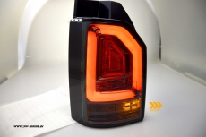 SW-Celi LED Rckleuchten fr VW T6 Typ SG 16-20 smoke mit Wischblinker fr Werks LED