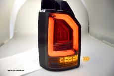 SW-Celi LED Rckleuchten fr VW T6 Typ SG 16-20 smoke mit Wischblinker fr Werks LED