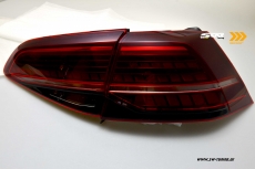 SWCeli LED Rckleuchten fr VW Golf 7 Limo AU 12-16 Red/smoke LED Wischblinker