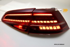 SWCeli LED Rckleuchten fr VW Golf 7 Limo AU 12-16 Red/smoke LED Wischblinker