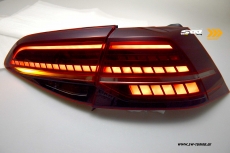 SWCeli LED Rckleuchten fr VW Golf 7 Limo AU 12-16 Red/smoke LED Wischblinker