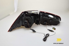 SWCeli LED Rckleuchten fr VW Golf 7 Limo AU 12-16 Red/smoke LED Wischblinker