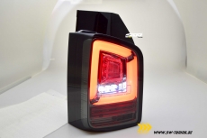 SW-Celi LED Rckleuchten fr VW T6 Typ SG 16-20 Flgeltr smoke mit Wischblinker