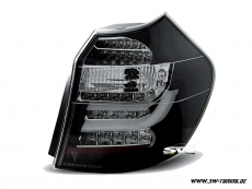 SW-Celi LED Rckleuchten BMW 1er E81/E87 04-07 Black/clear Lightbar