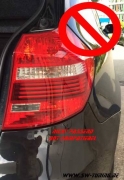 SW-Celi LED Rckleuchten BMW 1er E81/E87 04-07 Black/clear Lightbar