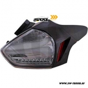SW-Celi LED taillights for Ford Focus Mk3 CB8 DYB 16-18 5Doors-Hatchback smoke Lightbar