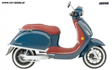 SW-Kumpan 1954 RI Inconic Elektroroller 45km/h-Version 4KW