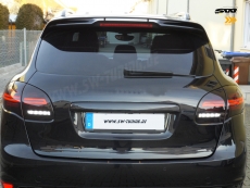 SW-Celi LED taillights for Porsche Cayenne II 92A 958 11-14 with LED wiping indicator red/smoke