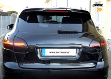 SW-Celi LED taillights for Porsche Cayenne II 92A 958 11-14 with LED wiping indicator red/smoke
