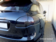 SW-Celi LED taillights for Porsche Cayenne II 92A 958 11-14 with LED wiping indicator red/smoke