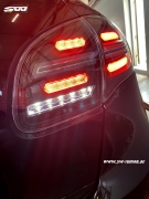 SW-Celi LED taillights for Porsche Cayenne II 92A 958 11-14 with LED wiping indicator Black/clear
