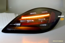 SW-Celi LED Rckleuchten fr Porsche Boxster Cayman 987.2 Facelift 10-14 Black/clear Lightbar