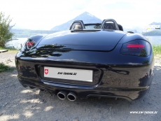 SW-Celi LED Rckleuchten fr Porsche Boxster Cayman 987.2 Facelift 10-14 Black/smoke Lightbar-RED