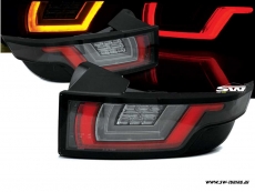 SW-Celi Voll LED Rckleuchten Range Rover Evoque 11-18 L538 Black/clear Lightbar