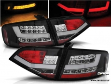 SW-Celi LED Rckleuchten fr Audi A4 B8 8K Limousine 07-11 Lightbar Black/clear