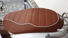 Ersatzteil Sitzbank fr Kumpan 1954Ri / Ri-Sport mahagoni braun